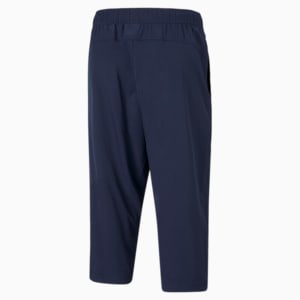 Active Woven 3/4 Regular Fit Men's Sweat Pants, Peacoat, extralarge-IND