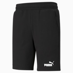 Essentials Slim Fit Men's Shorts, Puma Black, extralarge-IND