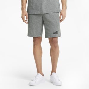 Men's Slim Fit Shorts, Medium Gray Heather, extralarge-IND