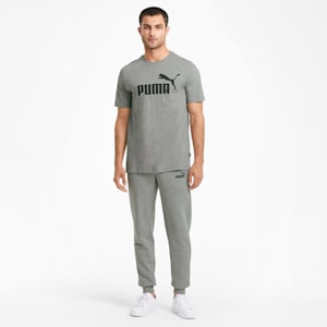 Essentials Slim Fit Men's Trackpants, Medium Gray Heather, extralarge-IND