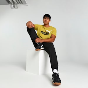 Logo Men's T-shirt, Golden Fog, extralarge-IND