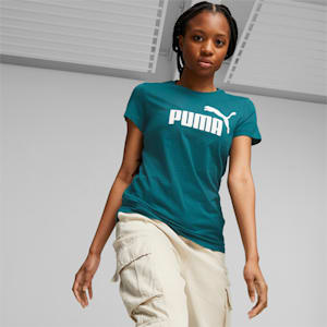 Essentials Logo Women's Tee, Malachite, extralarge-GBR