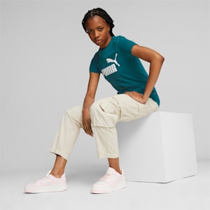 Essentials Logo Women's Tee, Malachite, extralarge-GBR