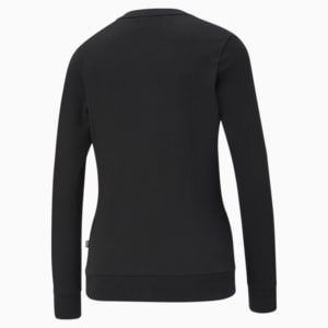 Essentials Logo Regular Fit Women's Sweat Shirt, Puma Black, extralarge-IND