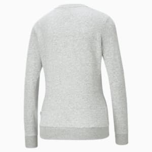 Essentials Logo Regular Fit Women's Sweat Shirt, Light Gray Heather