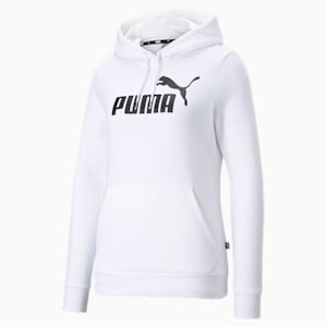 Essentials Logo Women's Hoodie, Puma White, extralarge-GBR