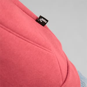 Essentials Logo Full-Zip Women's Hoodie, Salmon, extralarge-IND