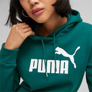 Essentials Logo FL Women's Hoodie, Malachite, extralarge-GBR
