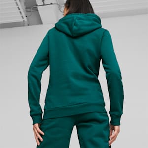 Essentials Logo FL Women's Hoodie, Malachite, extralarge-GBR