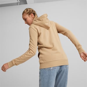 Sudadera con gorra mujer Essentials, Dusty Tan