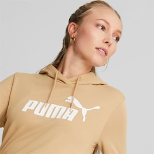 Essentials Big Logo Women's Hoodie, Dusty Tan