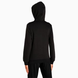 Essentials Full-Zip Regular Fit Women's Hoodie, Puma Black-CAT