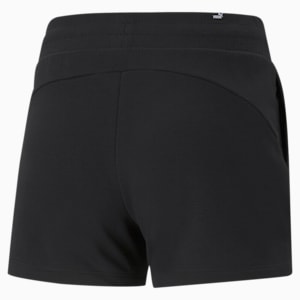 Essential Knitted Women's Sweat Shorts, Puma Black, extralarge-IND