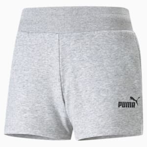 Essential Knitted Women's Sweat Shorts, Light Gray Heather, extralarge-IND
