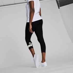 Legging 3/4 à logo Essentials Femme, Puma Black, extralarge