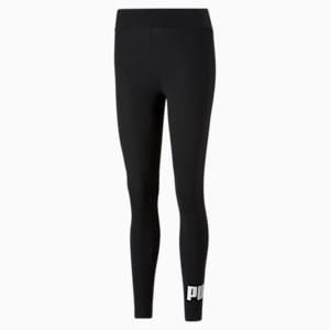 Leggings con logotipo Essentials para mujer, Puma Black, extralarge