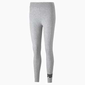 Essentials Logo Tight Fit Women's Tights, Light Gray Heather