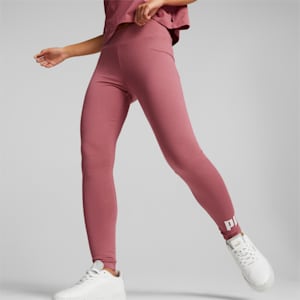 Essentials Logo Tight Fit Women's Tights, Dusty Orchid