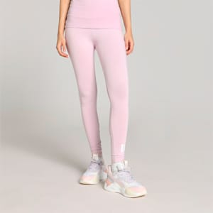 Logo Women's Tights, Grape Mist, extralarge-IND