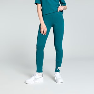 Logo Women's Tights, Cold Green, extralarge-IND