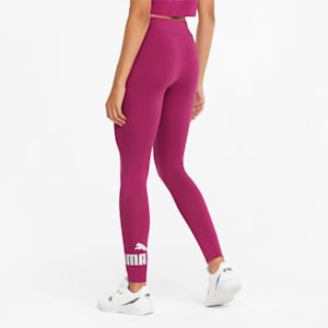 Essentials Logo Tight Fit Women's Tights, Festival Fuchsia