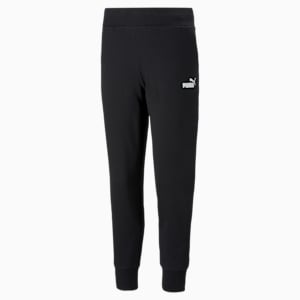 Essentials Women's Sweatpants, Puma Black, extralarge