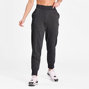 Essentials Regular Fit Women's Sweat Pants, Dark Gray Heather-CAT