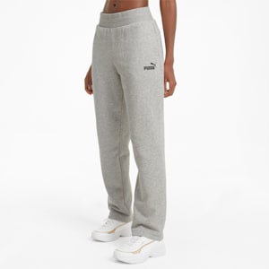 Essentials Regular Fit Women's Sweat Pants, Light Gray Heather