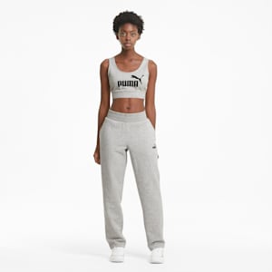 Essentials Regular Fit Women's Sweat Pants, Light Gray Heather