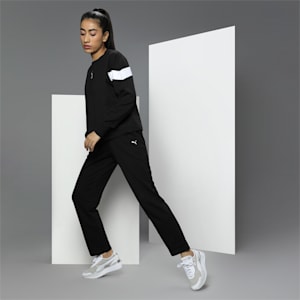 Essential Women's Sweat Pants, Puma Black-CAT, extralarge-IND