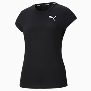 Active Regular Fit Women's T-Shirt, Puma Black, extralarge-IND