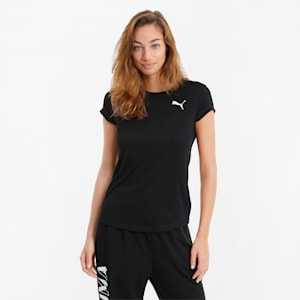 Active Regular Fit Women's T-Shirt, Puma Black