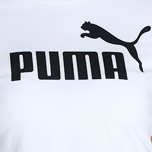 Essentials Logo Slim Fit Women's T-shirt, Puma White