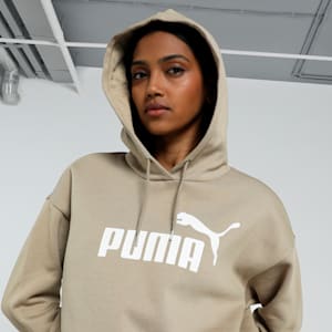 Cropped Logo Women's Hoodie, Oak Branch, extralarge-IND