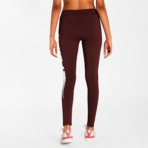 Essentials Graphic Tight Fit Women's Tights, Fudge