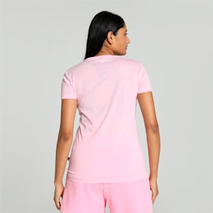Essentials Logo Regular Fit Heather Women's T-shirt, Pink Lilac, extralarge-IND