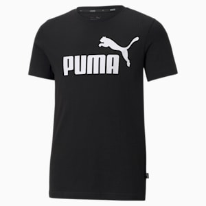 Essentials Logo Youth Tee, Puma Black