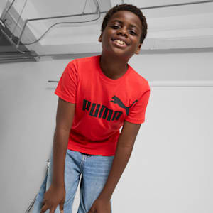 Playera Adolescentes Essentials Logo, High Risk Red, extralarge