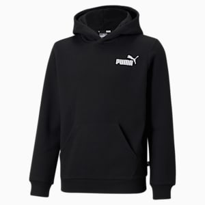 Essentials Small Logo Hoodie Youth, Puma Black, extralarge-GBR