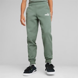 Essential Logo Knitted Boy's Pants, Eucalyptus, extralarge-IND