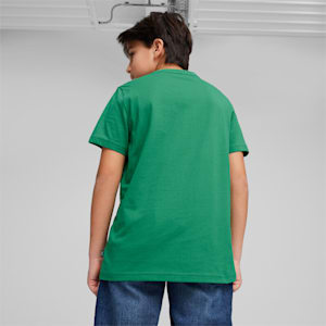 Essentials+ Two-Tone Logo Tee Big Kids, Archive Green, extralarge