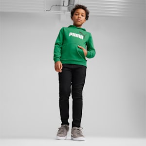 Essentials+ Two-Tone Big Logo Hoodie Big Kids, Archive Green, extralarge