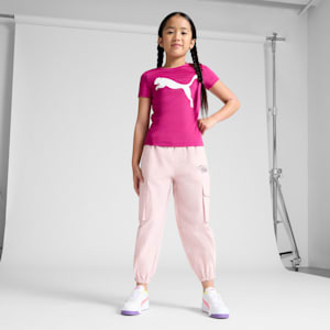 Active Tee Youth, Magenta Gleam, extralarge
