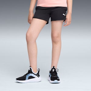 Active Shorts Big Kids, Puma Black, extralarge