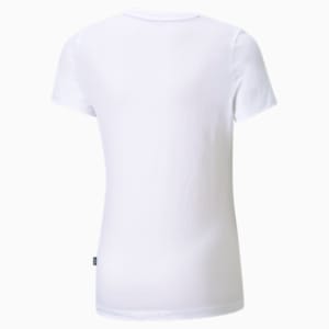 Essentials Logo Tee Big Kids, Puma White, extralarge