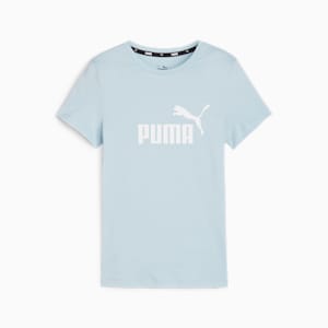 Essentials Logo Girls' Tee, Turquoise Surf, extralarge