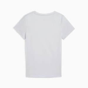 Playera juvenil con logotipo Essentials, Silver Mist, extralarge