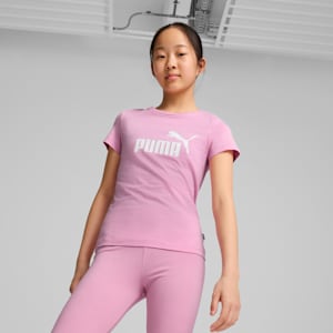 Playera juvenil con logotipo Essentials, Mauved Out, extralarge