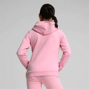 Sudadera con capucha con logotipo Essentials+ para jóvenes, Mauved Out, extralarge