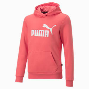 Essentials Logo Girl's Hoodie, Salmon, extralarge-IND